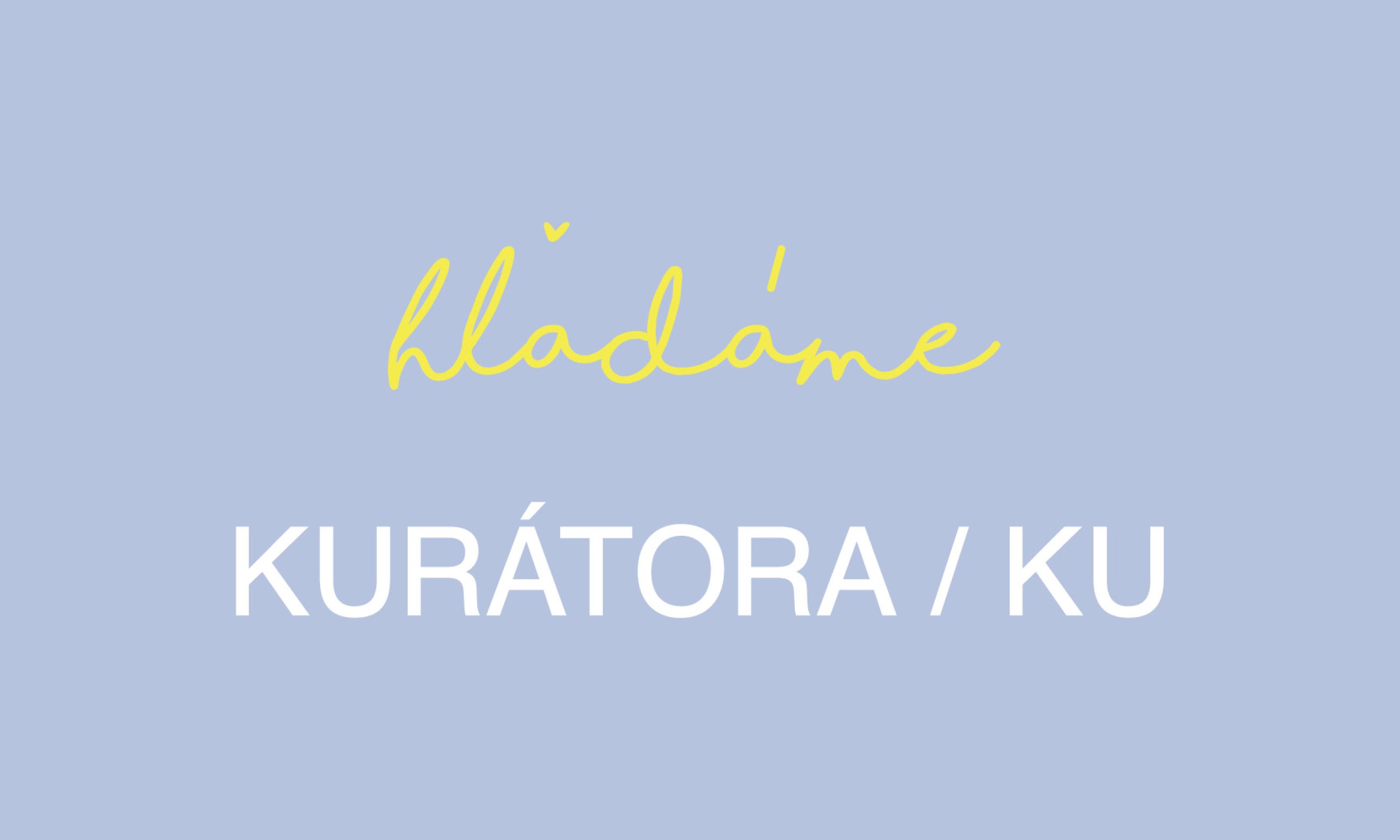 HĽADÁ SA KURÁTOR/KA