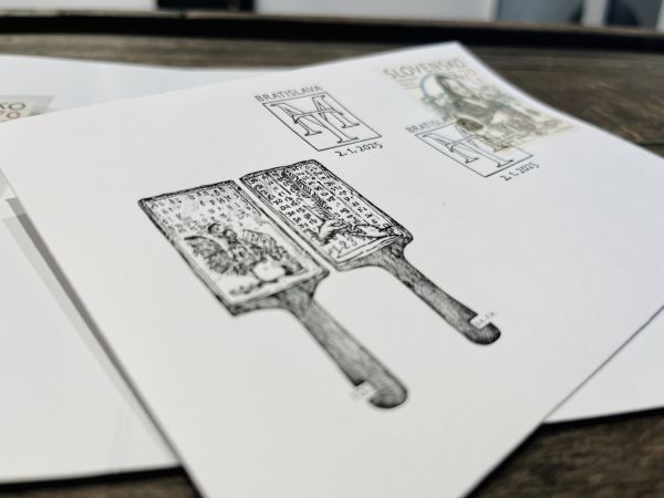 POŠTOVÁ ZNÁMKA K 250. VÝROČIU ŠKOL. PORIADKU